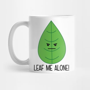 Leaf Me Alone Mug